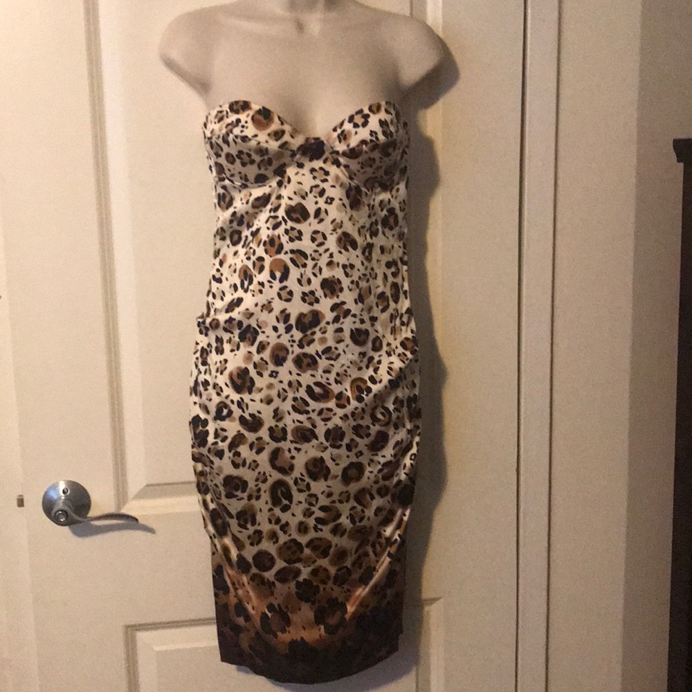 Nicole Miller Leopard Print Dress